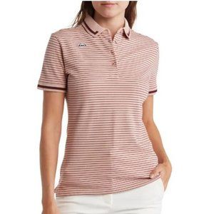 Womens Radmor Michele pima cotton Stretch Pique Polo Mynx Golf Shirt Top S